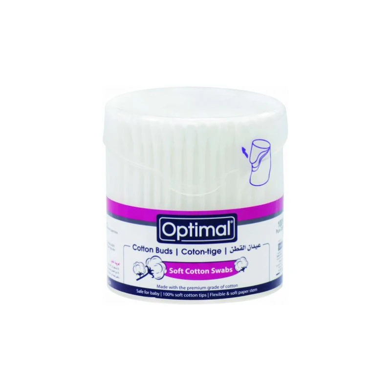 Optimal Cotton Buds, 200 Pieces - Optimal