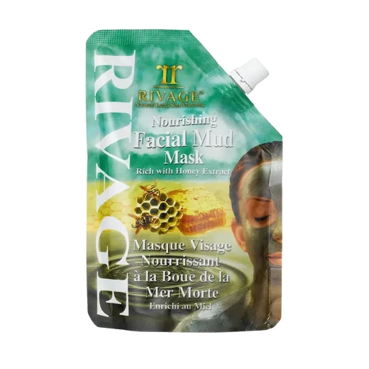 Rivage Nourishing Facial Mud Mask with Honey, 500 ml Rivage Nourishing Facial Mud Mask with Honey, 500 ml
