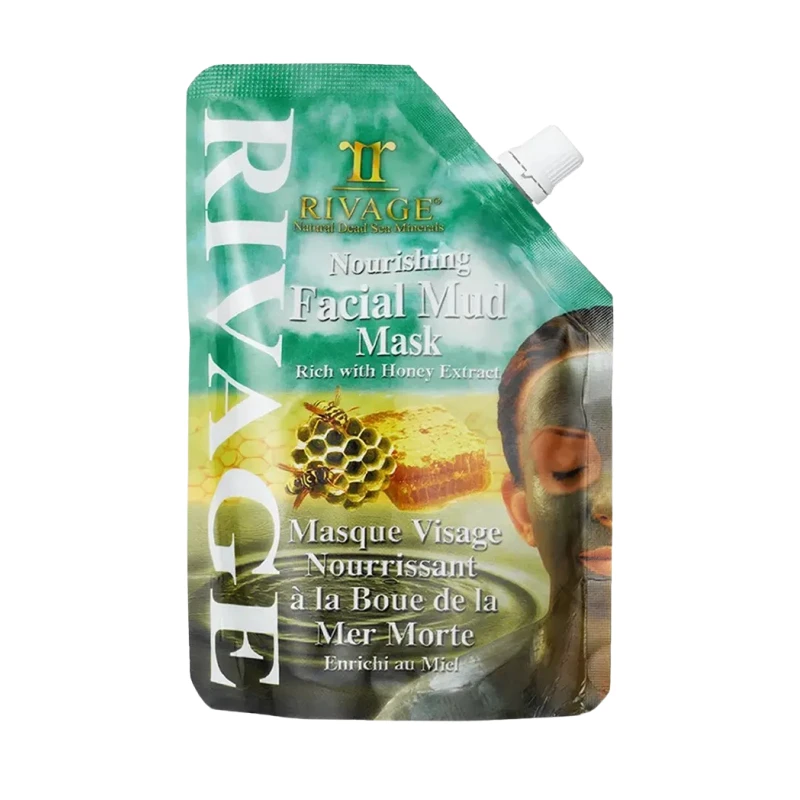 Rivage Nourishing Facial Mud Mask with Honey, 500 ml - Rivage