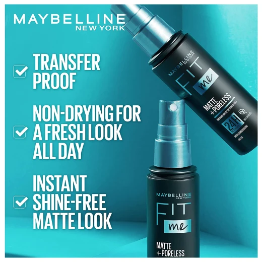 Maybelline New York Fit me Poreless Matte Setting Spray 60 ml - Maybelline New York - Image 5