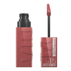 MAYBELLINE New York Super Stay Vinyl Ink Longwear Transfer Proof Gloss Lipstick, 35 CHEEKY