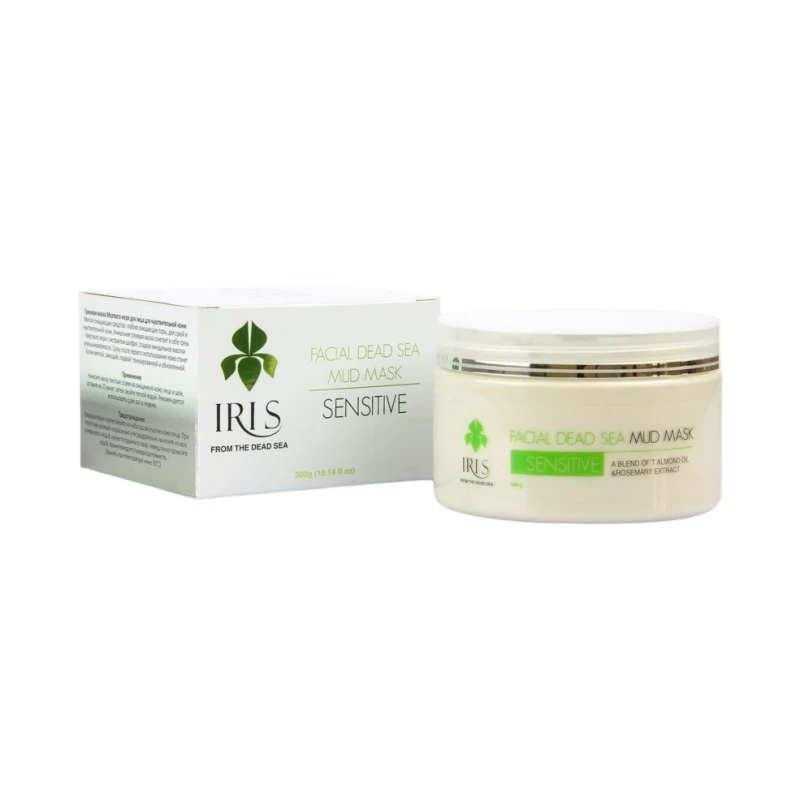 Iris Facial Dead Sea Mud Mask - Sensitive 300g - Iris Dead Sea
