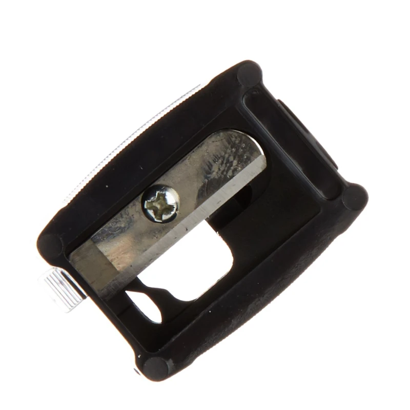 Misslyn Black Makeup Pencil Sharpener Precision Sharpening for Wooden Pencils Makeup Tool for Eyebrows and Liners - Misslyn
