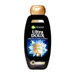 Garnier Ultra Doux Black Charcoal & Nigella Seed Oil Purifying & Shine Shampoo, 400ml - Garnier
