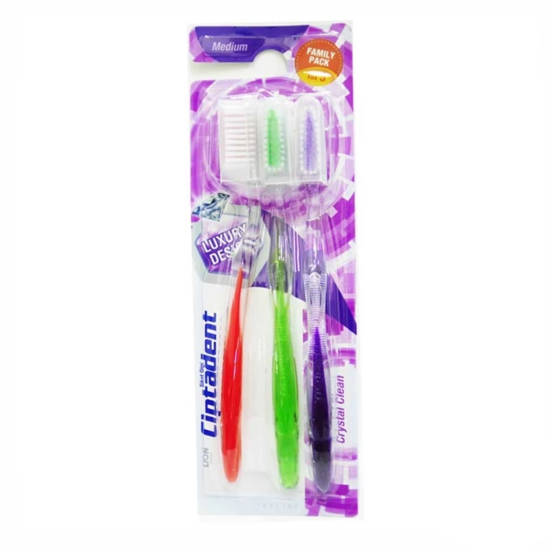 Ciptadent Toothbrush Cipt Crystal Medium - Ciptadent