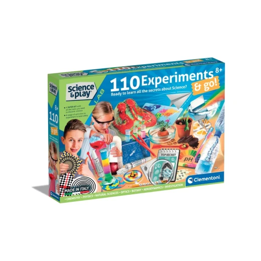 Clementoni 110 Science Experiments Set Clementoni 110 Science Experiments Set