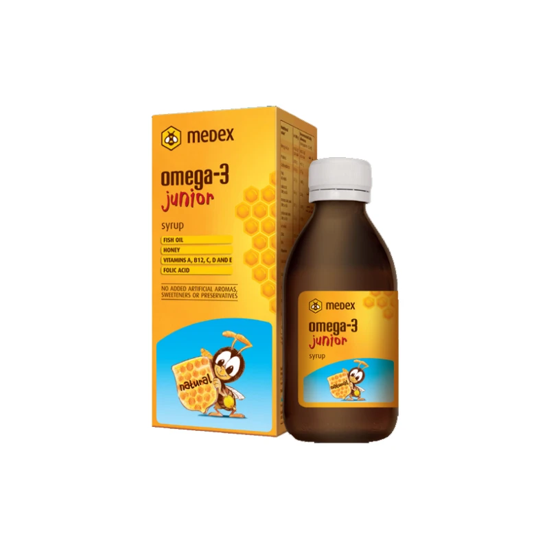Medex Omega3 Junior ,140 Ml - Medex