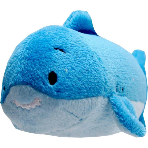 Mini Cute Plush Toy, Shark Design, Blue Color Mini Cute Plush Toy, Shark Design, Blue Color