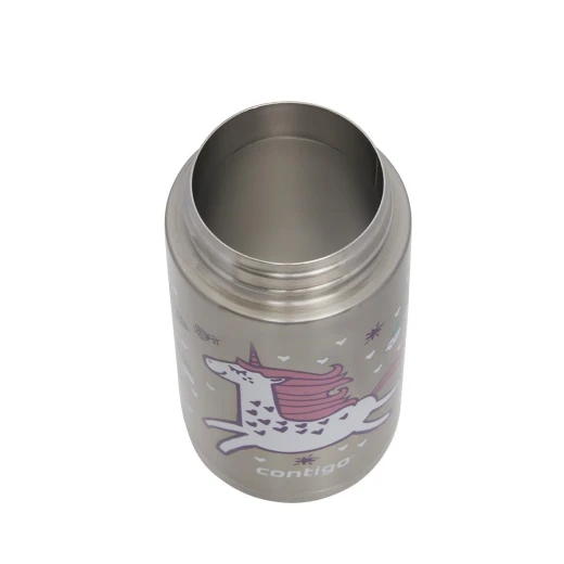 Contigo Stainless Steel Autospout Kids Drinking Bottle, Pink Color, 380 Ml - Contigo - Image 2