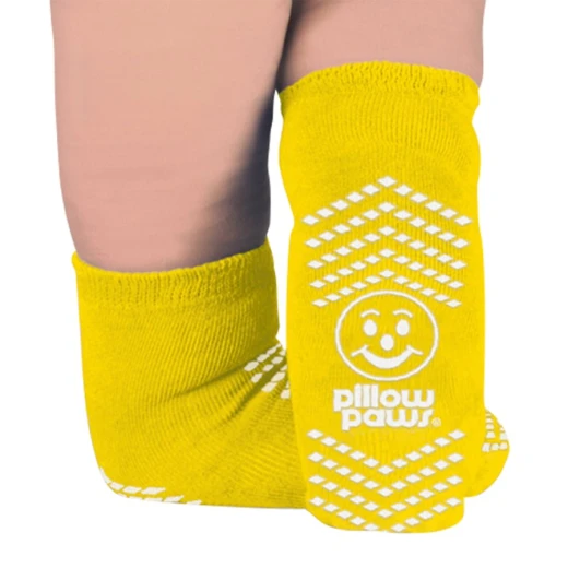 Solid Ribbed Baby Socks, Yellow Color, X Size Small Solid Ribbed Baby Socks, Yellow Color, X Size Small