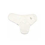 Baby jem cotton swaddle baby blanket off white color - BabyJem