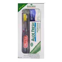 Aloe Fresh Sensitive Retard 100ml + Wow Gold Toothbrush