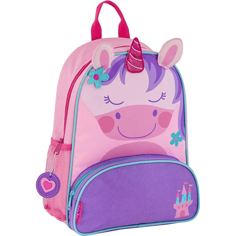 Stephen Joseph Sidekick Backpack, Unicorn Design, Pink Color - Stephen Joseph