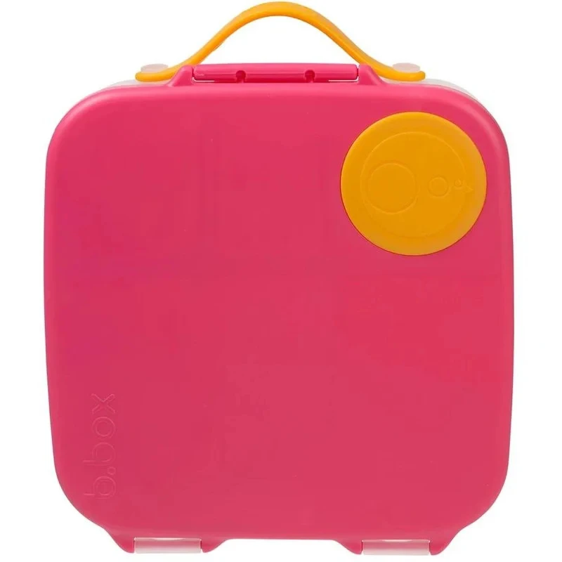 B.Box Kids Mini Lunch Box – Strawberry Shake, 6.7 x 17 x 18.5 cm, Compact & Leak-Resistant, BPA-Free - B.Box