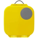 B.Box Kids Mini Lunch Box – Lemon Sherbet, 6.7 x 17 x 18.5 cm, Compact & Leak-Resistant, BPA-Free - B.Box