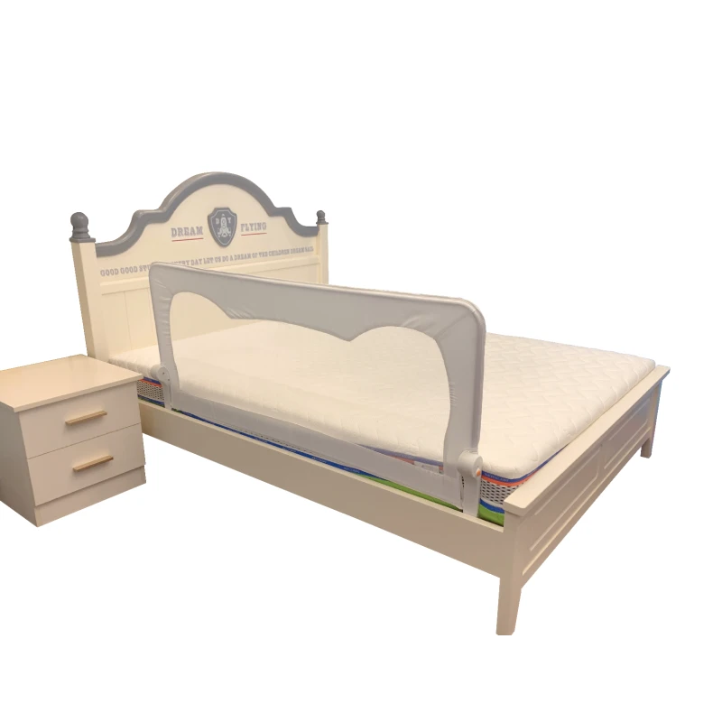 Baby Safe Bed Rail, Grey Color, 120 Cm - Baby Safe