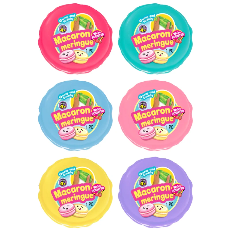 Jaru Gooey & Stretchy Macaron Meringue, Assorted Colors, 1 Piece - Jaru