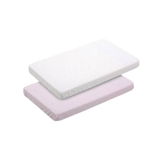ملاءة فتشي باللون الزهري, 50*80 سم, قطعتان من كامبراس ملاءة فتشي باللون الزهري, 50*80 سم, قطعتان من كامبراس