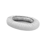 Cambrass Baby Nest Crib Vichy, Grey Color, 55x90x15 Cm - Cambrass