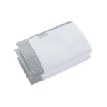 Cambrass Forest towel Set, Grey Color, 25*35 Cm, 2 Pieces - Cambrass