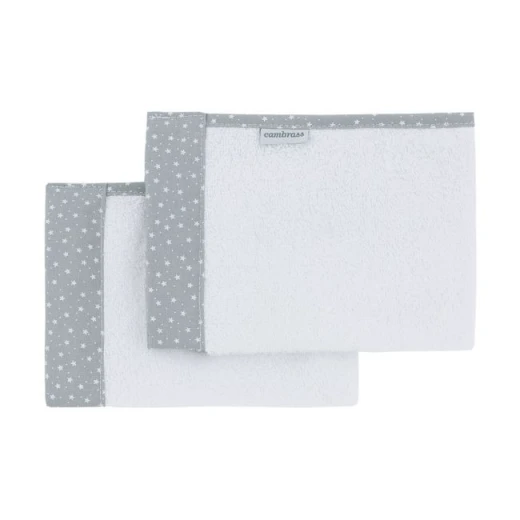 Cambrass Forest towel Set, Grey Color, 25*35 Cm, 2 Pieces - Cambrass - Image 2