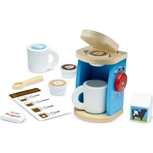 Melissa & Doug Wooden Brew & Serve Coffee Melissa & Doug Wooden Brew & Serve Coffee