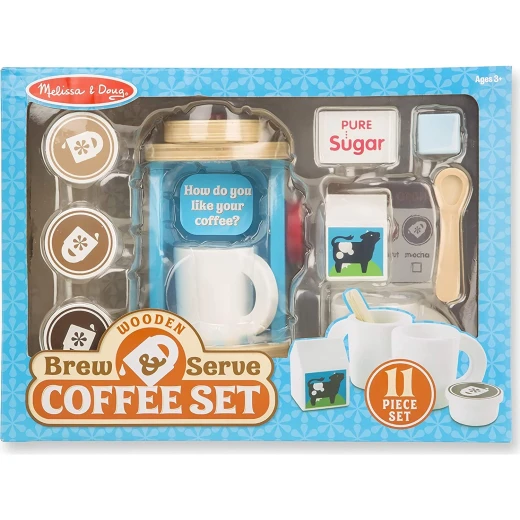 Melissa & Doug Wooden Brew & Serve Coffee - Melissa &amp; Doug - Image 2