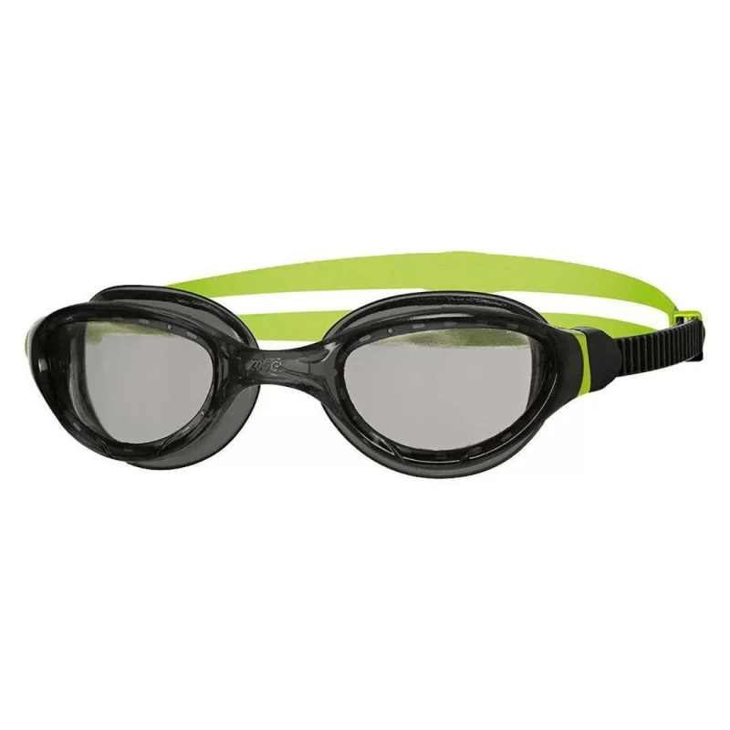 Zoggs Swimming Goggles Phantom 2.0 Junior, Black & Green Color - Zoggs