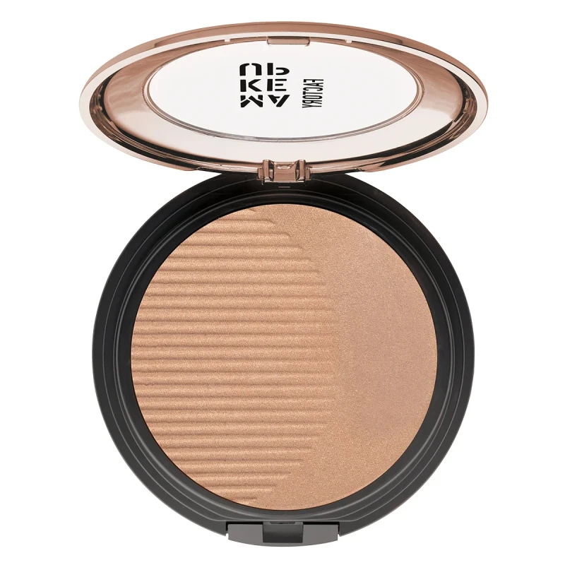 Makeup Factory Bronzing Glow Shimmer Highlighter for Light Medium Skin Radiant Complexion Makeup - Makeup Factory