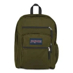 Jansport Big Student Russet Backpack, Army Green Color 34 Liters - JanSport