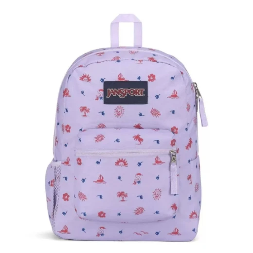 Jansport Cross Town Backpack , Pink Color Jansport Cross Town Backpack , Pink Color