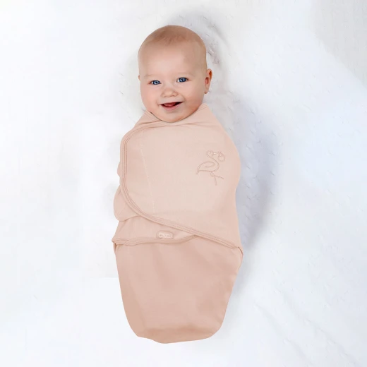BabyJem Baby Cotton Swaddle, Orange Color - BabyJem - Image 2