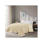 Nova Home Silky Blanket - King/Super King - Beige - Nova Home