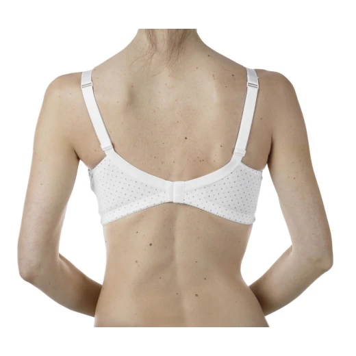 Chicco Microfiber Nursing Bra, White Color - Chicco - Image 4