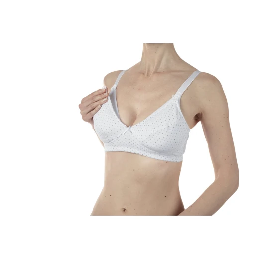 Chicco Microfiber Nursing Bra, White Color - Chicco - Image 2