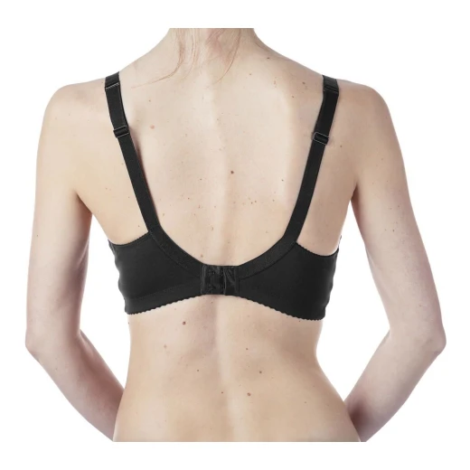 Chicco Cotton Nursing Bra, Black Color - Chicco - Image 2