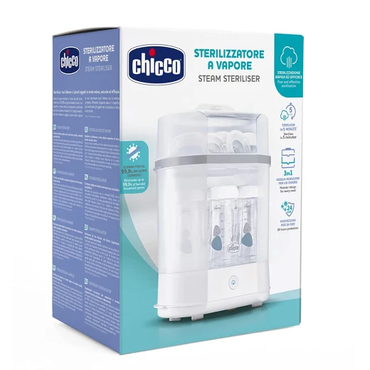 Chicco Sterile Natural 3 in 1 Baby Bottle Sterilizer Chicco Sterile Natural 3 in 1 Baby Bottle Sterilizer