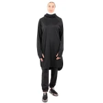 RB Long Running Hoodie, Black Color - RB
