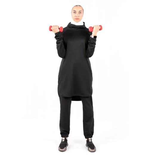 RB Mid Length Running Hoodie - RB - Image 3
