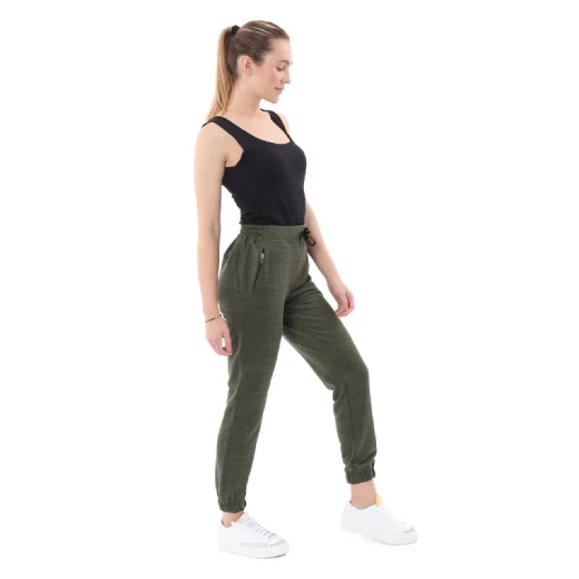 RB Running Jogger Sweatpants, Dark Olive Green Color - RB - Image 2
