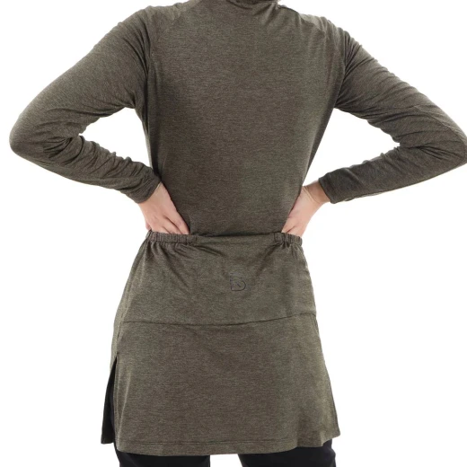 RB Long Sleeve Cycling Jersey, Olive Green Color - RB - Image 2