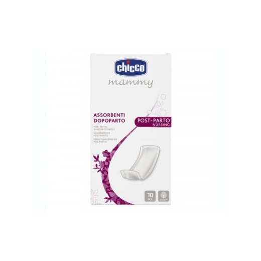 Chicco Mammy Post Natal Sanitary Towels, 10 Pieces Chicco Mammy Post Natal Sanitary Towels, 10 Pieces