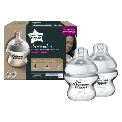 Tommee Tippee Closer to Nature Bottles X2, 150ml - Tommee Tippee - Image 2