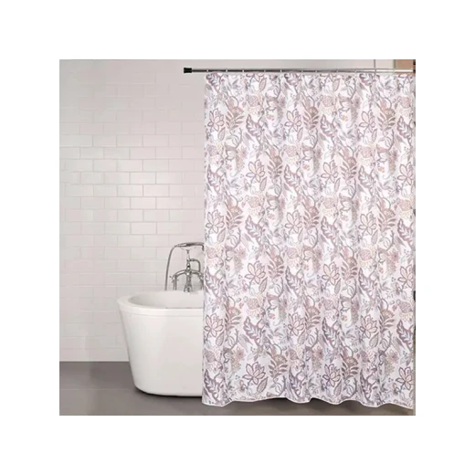 Weva Bath Terms Shower Curtain, Multicolor, 180*200 Weva Bath Terms Shower Curtain, Multicolor, 180*200