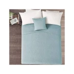 Nova Home "Dimension" Coverlet, Light Blue Color - Nova Home