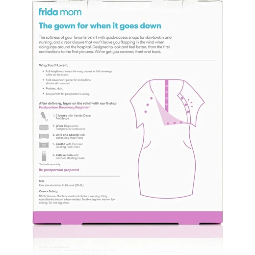 Frida Mom Delivery & Nursing Gown - Fridamom - Image 6