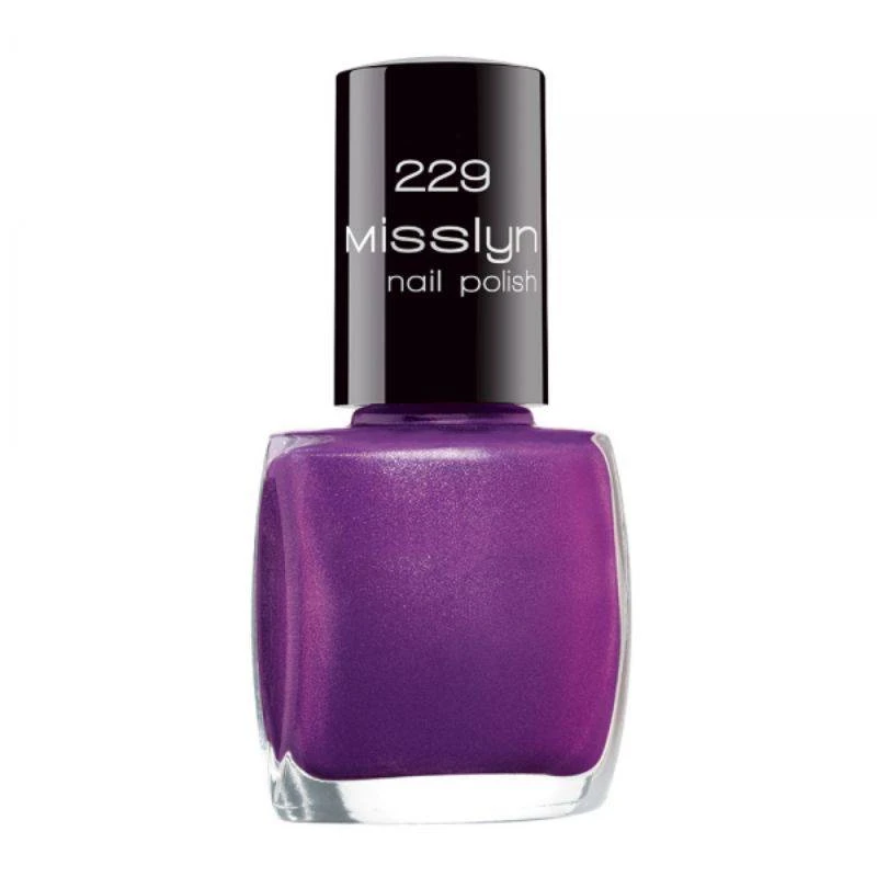 Misslyn High Gloss Nail Polish 253 Mirror Shine Long Lasting Manicure with UV Protection for Women - Misslyn