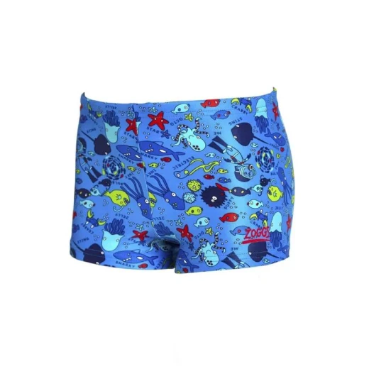 Zoggs Boys Sea Life Hip Racer, Blue Color Zoggs Boys Sea Life Hip Racer, Blue Color