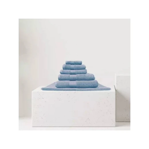 Nova Home 100% Cotton Pretty Collection Towel, Blue Color, Size100*150 Nova Home 100% Cotton Pretty Collection Towel, Blue Color, Size100*150