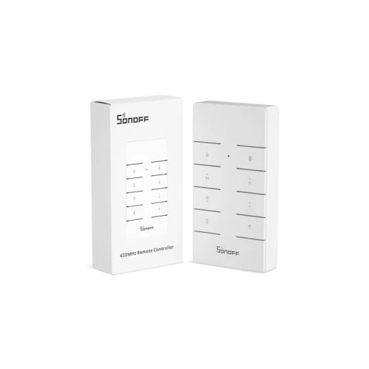 Sonoff RM433R2 جهاز تحكم عن بعد إقران مفتاح واحد أبيض Sonoff RM433R2 جهاز تحكم عن بعد إقران مفتاح واحد أبيض